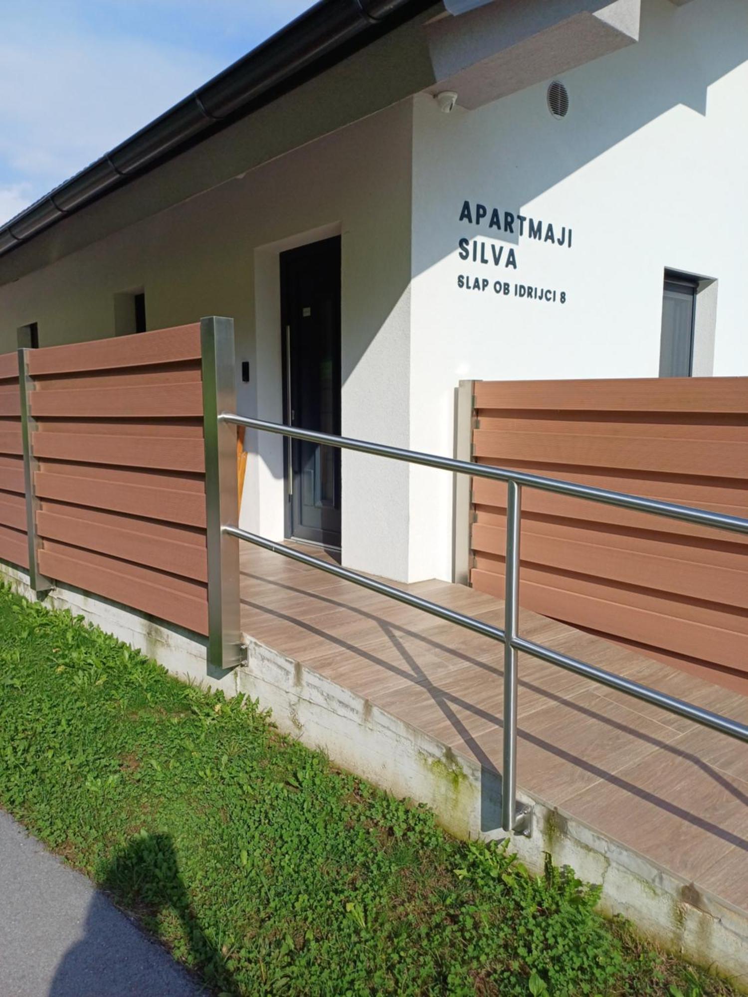 Apartmaji Silva Slap ob Idrijci Extérieur photo